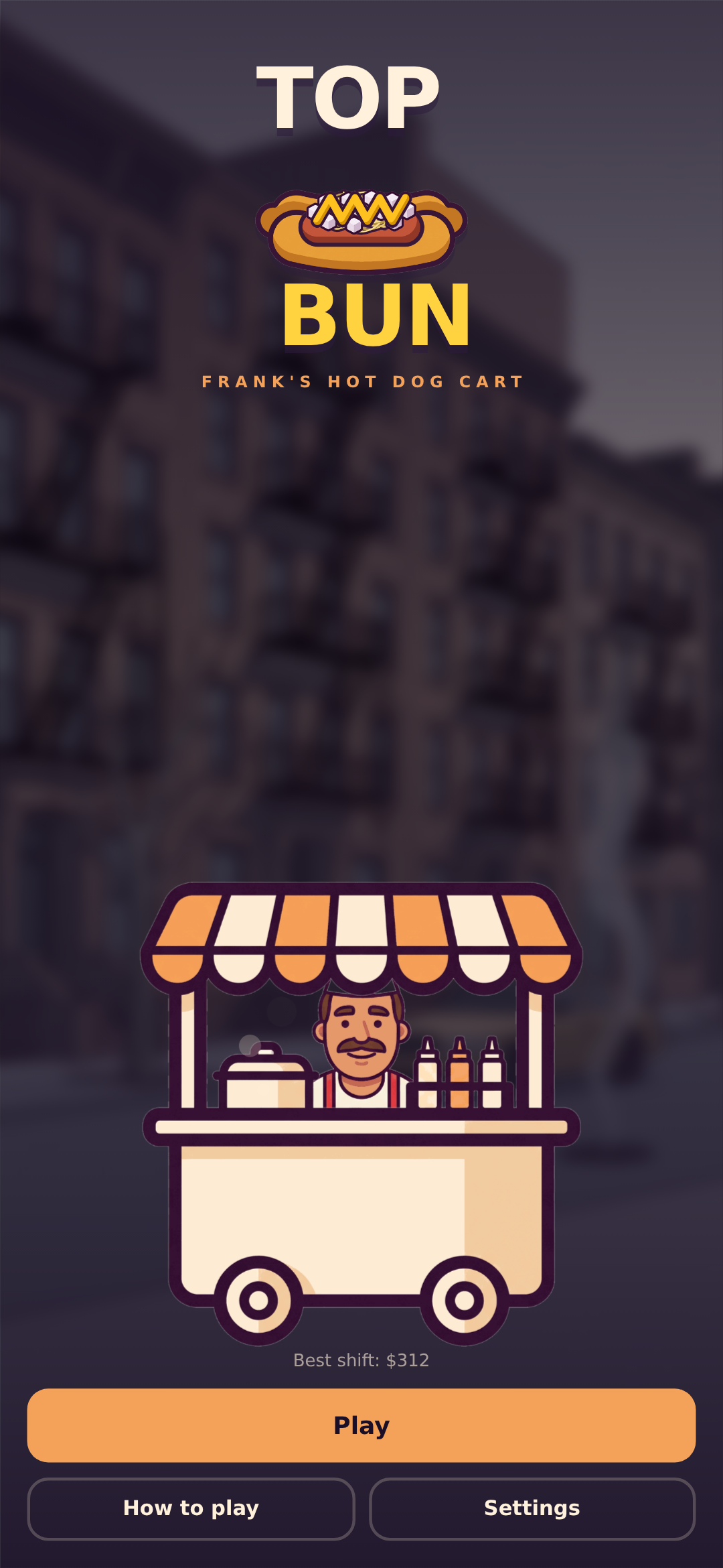 Top Bun: captura del juego
